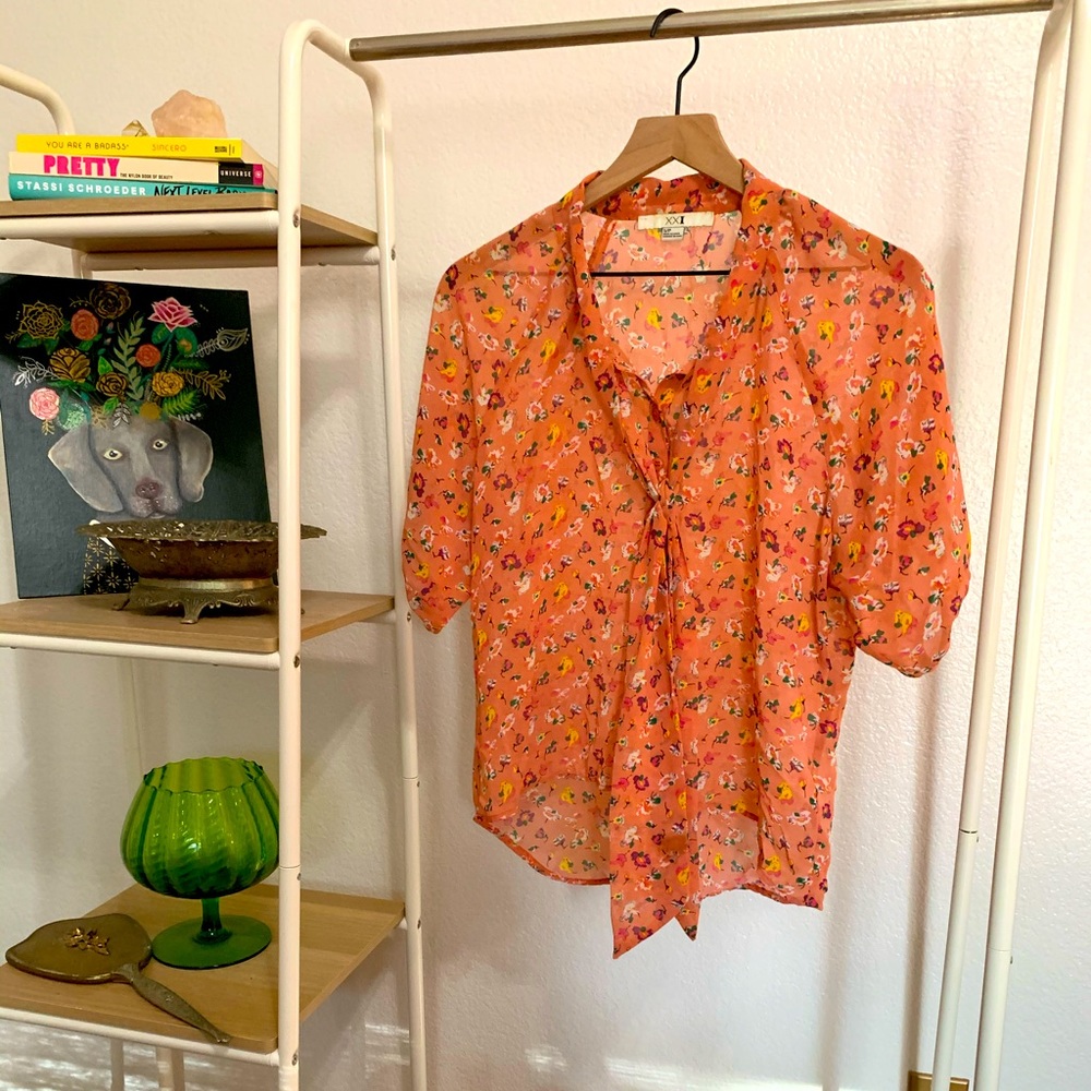 Floral blouse